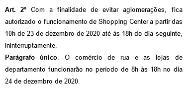 Prefeitura de Belém proíbe festas de natal e ano novo e autoriza funcionamento de shoppings e comércio