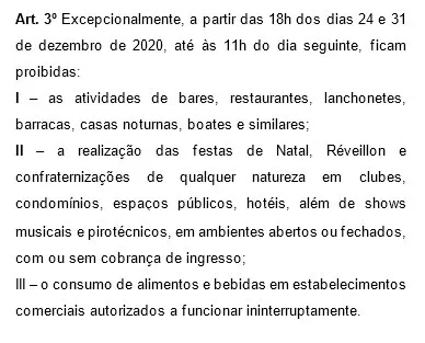 Prefeitura de Belém proíbe festas de natal e ano novo e autoriza funcionamento de shoppings e comércio