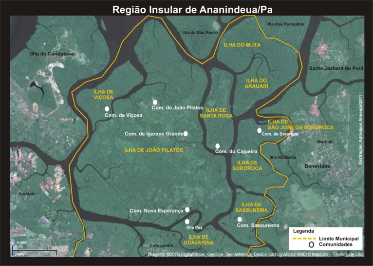 Você sabia que Ananindeua possui mais de 10 ilhas? Conheça!