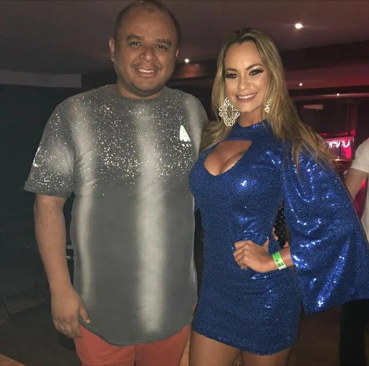 Erika e Cesar Peniche.
