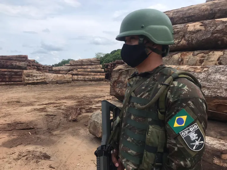 Operação Verde Brasil 2 apreende madeira no Pará