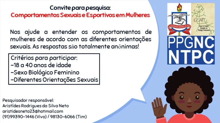 Estudante pede ajuda em pesquisa para concluir mestrado. Participe!