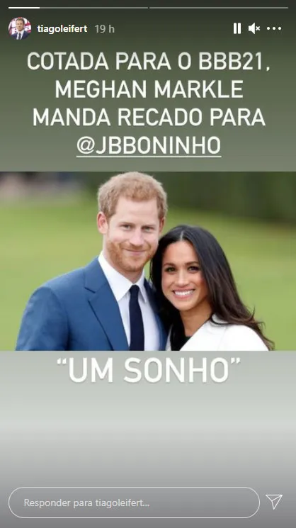 Tiago Leifert ironiza especulações sobre famosos no BBB 21