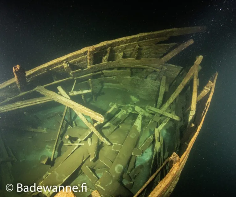 Navio holandês afundado no século 17 é encontrado quase intacto na Finlândia