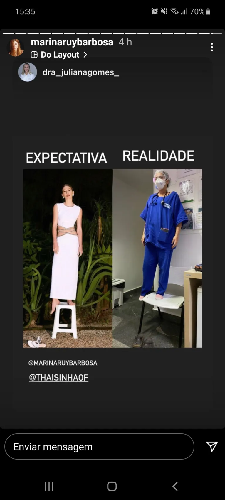 Foto de Marina Ruy Barbosa vira meme e gera reação hilária