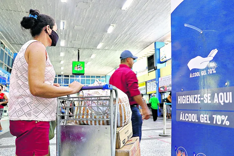 Nose terminais a movimentação segue grande, indicam cuidados maiores com medidas contra a doença

