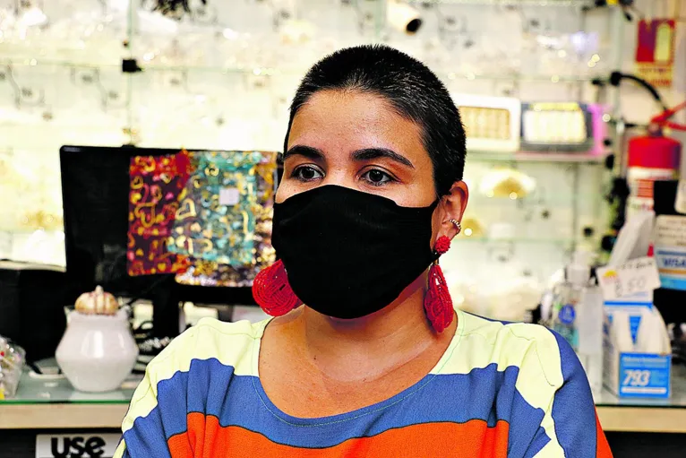 Para a gerente comercial Ilza Bastos, o comércio conseguiu se equilibrar em meio às restrições

