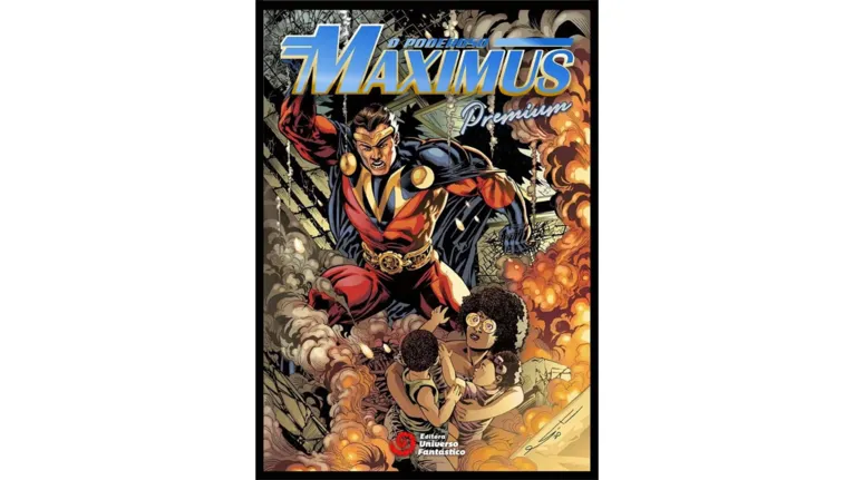 Capa edição Premium de O Poderoso Maximus