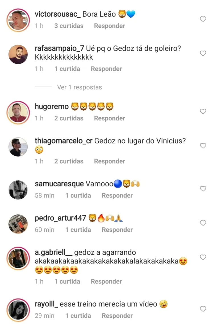 Remo tem Gedoz de goleiro e Vinicius na linha em treino antes do jogo contra o Independente