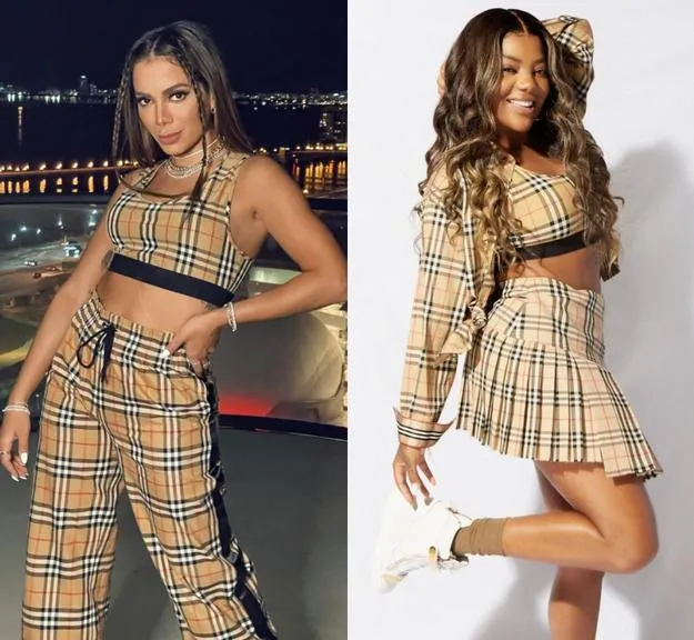 Anitta e Ludmilla surgem com looks idênticos e milionários