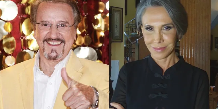 Carlos Villagrán e Florinda Meza tiveram um romance anos atrás.