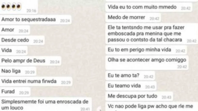 Mulher é sequestrada pelo ex-marido de amiga e é salva por aplicativo