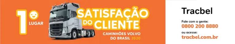 Tracbel Norte é Primeiro Lugar em satisfação de clientes Volvo Brasil