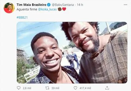 'BBB21': famosos saem em defesa de Lucas Penteado, veja!