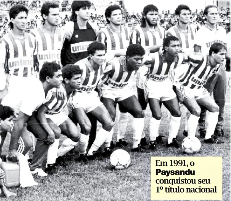 Em 1991, o Papão conquistava seu título de campeão da Série B