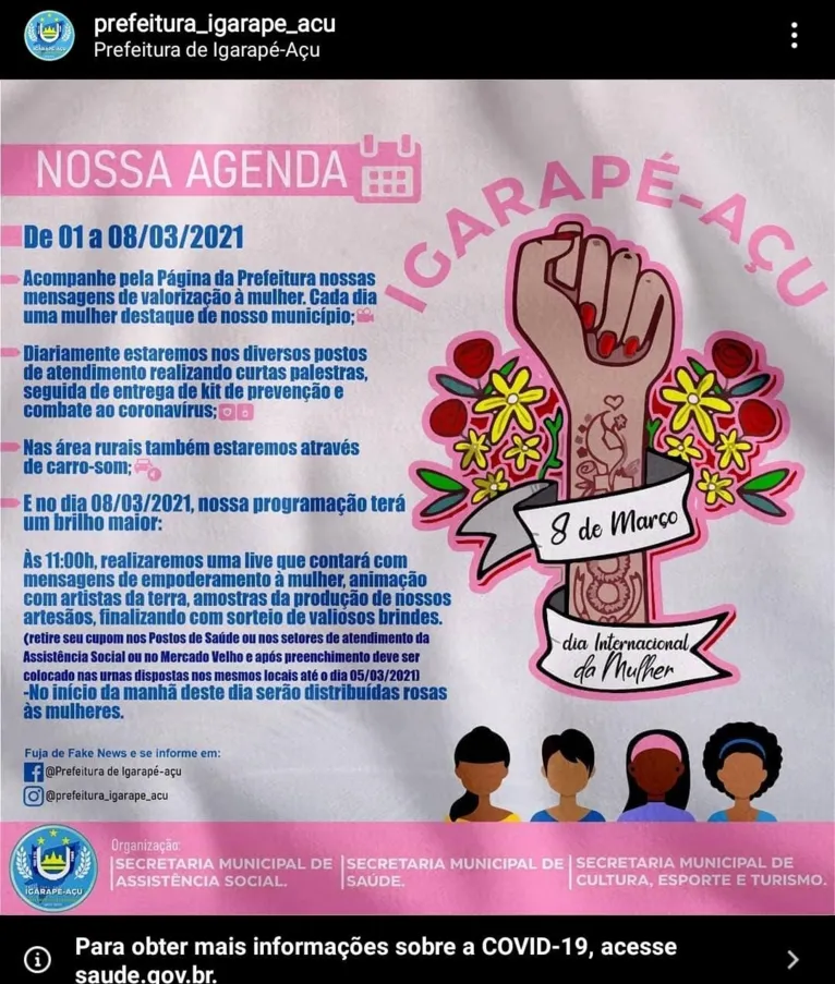Promotora diz que cartaz de prefeitura paraense tem 'ideias de esquerda' e exige explicações