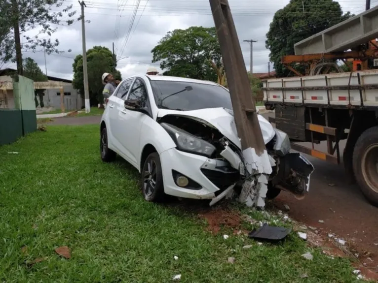 Cerca de 700 postes foram atingidos por carros no Pará