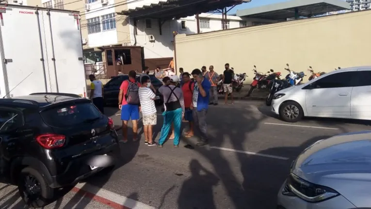 Acidente deixa dois feridos e trânsito lento em Belém 