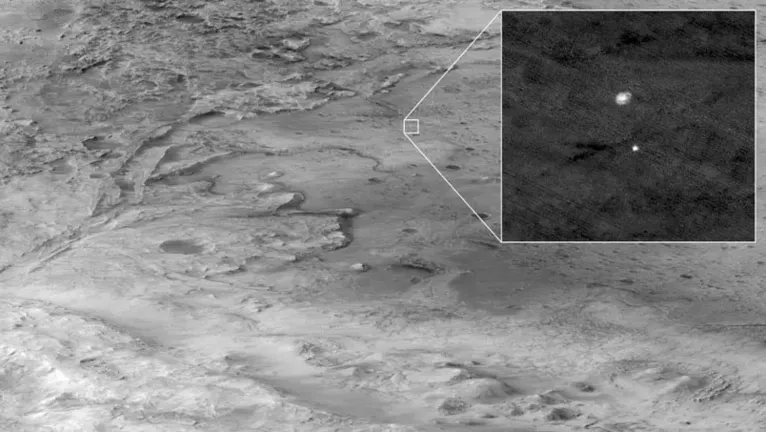 Veja a primeira foto colorida de Marte divulgada pela Nasa