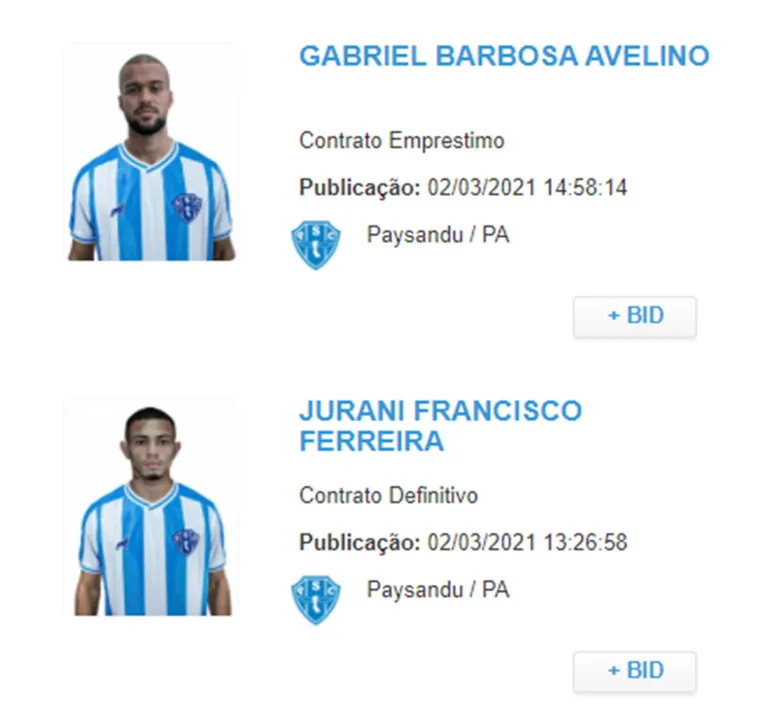 Trio ganha condições de estrear pelo Paysandu contra o Paragominas