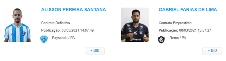 Zagueiro do Paysandu e atacante do Remo podem atuar pelo Parazão