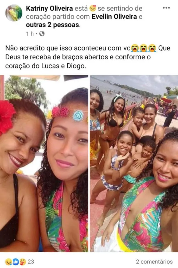 Familiares e amigos lamentam morte de mulher assassinada por marido policial