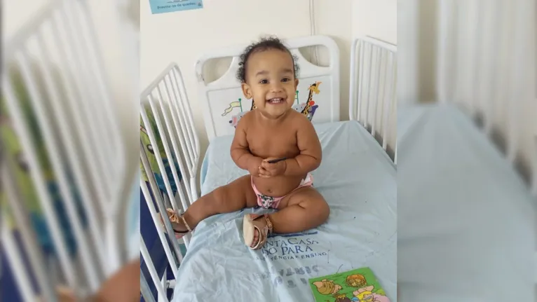 Mãe pede ajuda para tratamento de câncer de filha de 1 ano e 4 meses