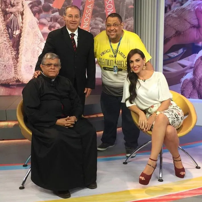 Ronaldo ao lado de Edil Bahia.