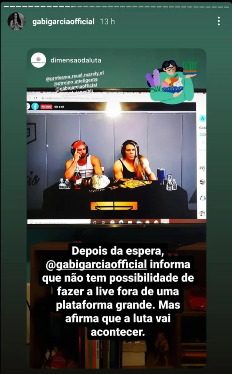 MMA: luta entre homem e mulher não ocorre e fãs criticam