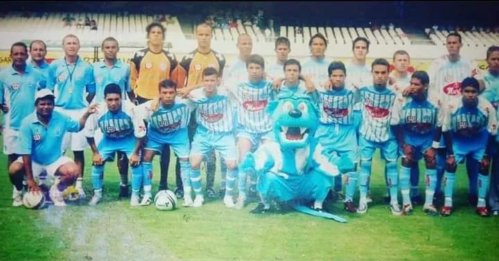 Cristóvam em 2006 quando foi campeão paraense sub-20 