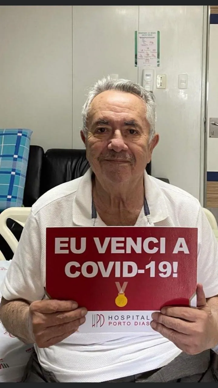 Ex-presidente do Clube do Remo vence a covid-19
