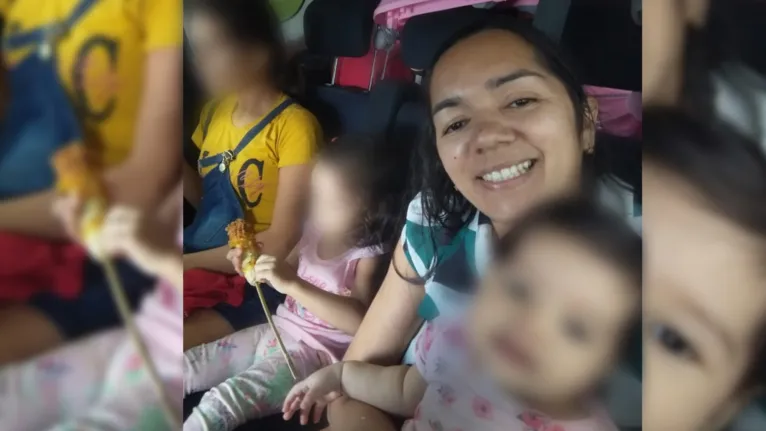 Foto mostra família antes de morrer em acidente na BR-316