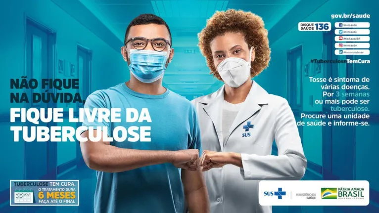 Brasil lança campanha de Combate à Tuberculose