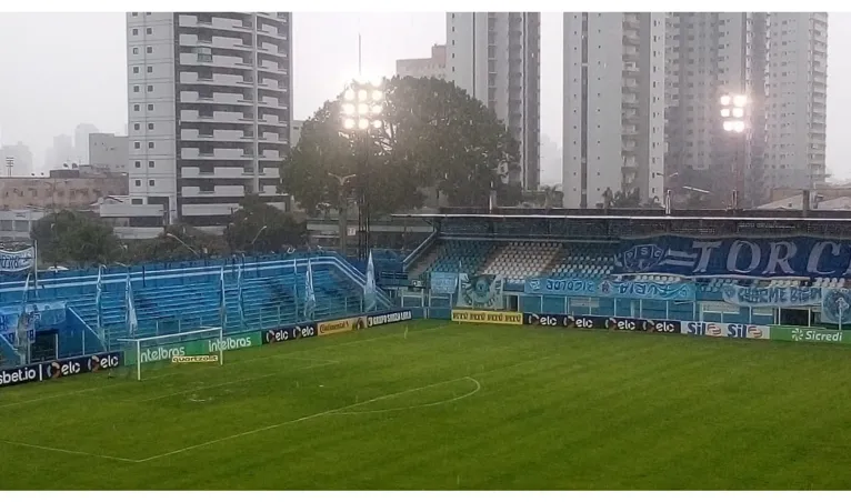 Novo placar eletrônico do Paysandu ainda não foi instalado.