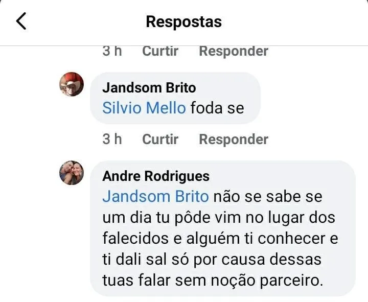 Caminhoneiro debocha da família que morreu em acidente