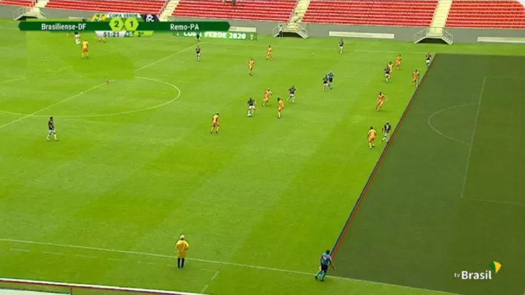 No final, um impedimento tirou a chance do Remo vir com vantagem maior