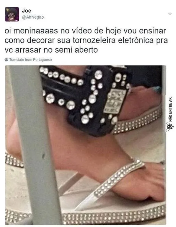 Homem usa tornozeleira de criminoso para atrair mulheres