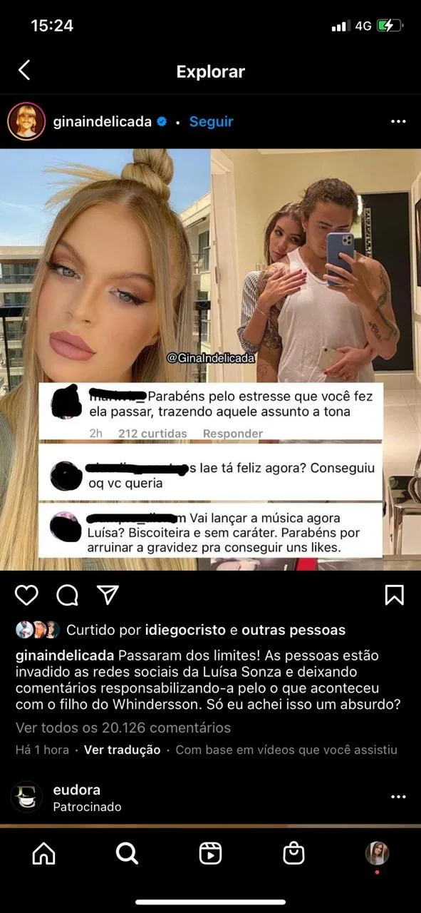 Fãs atacam Luísa Sonza e ela chora em desabafo. veja