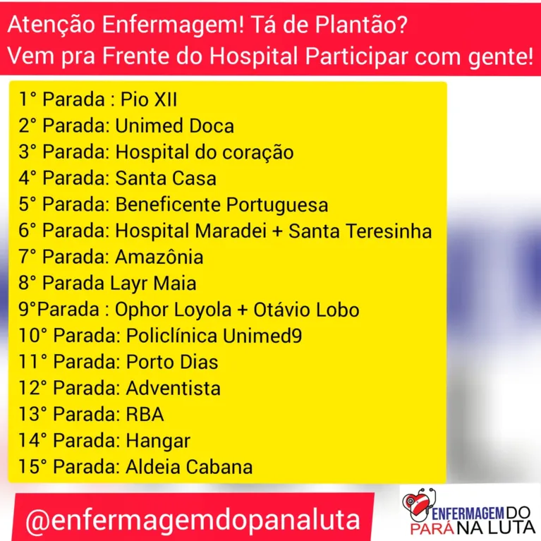 Vídeos: manhã foi de protesto e lutas de enfermeiros 