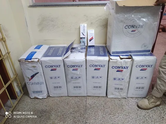 O condutor e os cigarros foram encaminhados a Delegacia de Polícia Civil de Santa Maria 