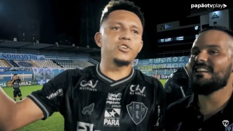 Perema provocou a Tuna e pediu respeito à camisa do Paysandu.