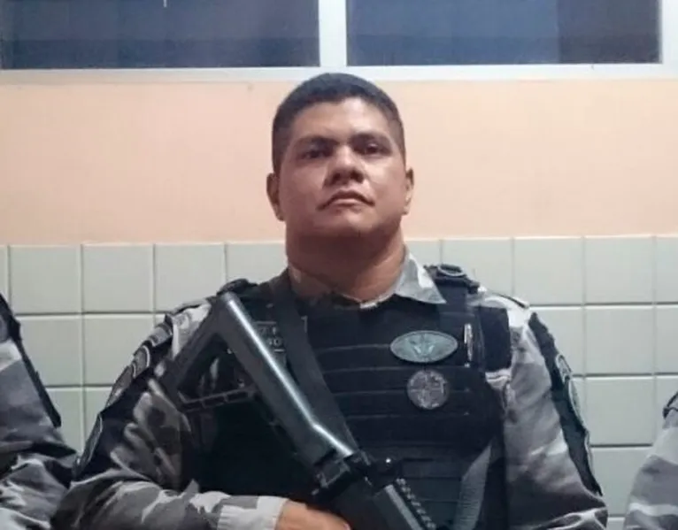 O sargento Gildson foi absolvido de uma acusação de roubo e aguarda julgamento por homicídio qualificado