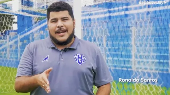 Ronaldo Santos é o coordenador da Papão TV Play.