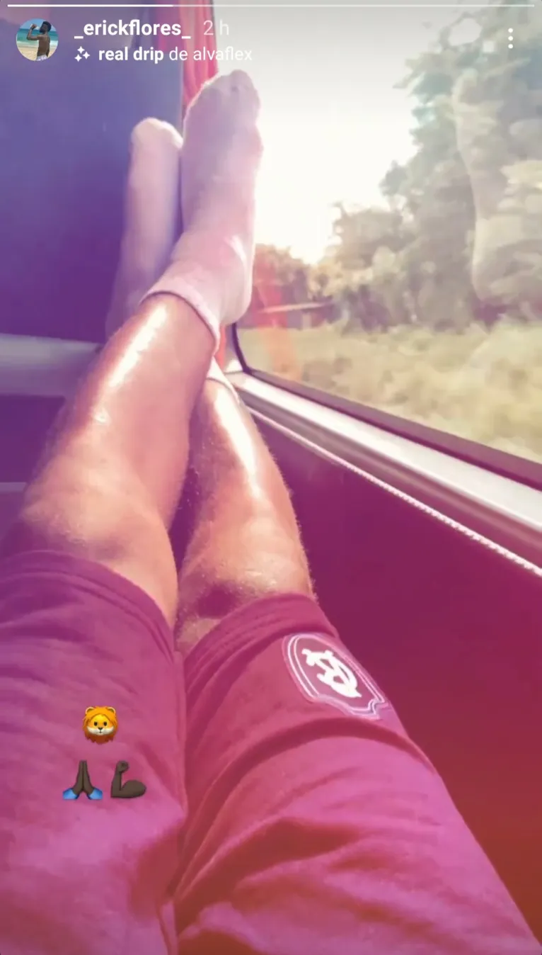 Erick flores à caminho de Marabá.