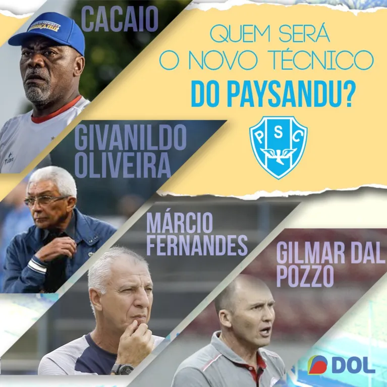 Quem assume o Paysandu? Veja os treinadores cotados