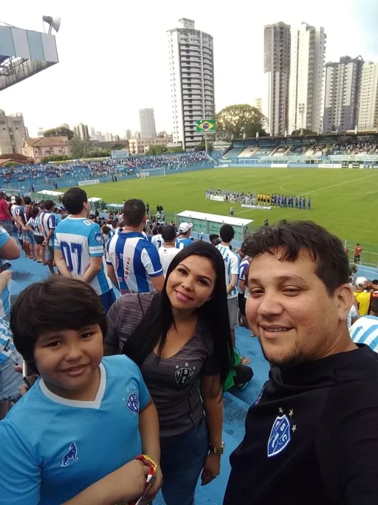 Família toda é bicolor