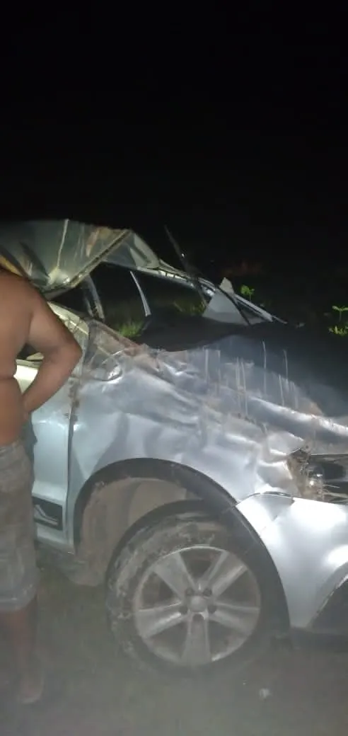 O vereador estava de carona quando ocorreu o acidente