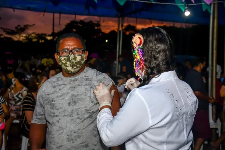 Santa Izabel ultrapassa a marca de 25 mil doses aplicadas entre 1ª e 2ª dose