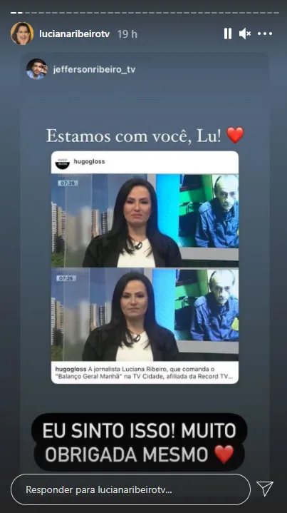 Jornalista chora ao vivo ao contar que sofreu abuso sexual