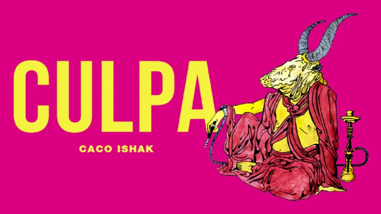 Ilustração do livro "Culpa", de Caco Ishak